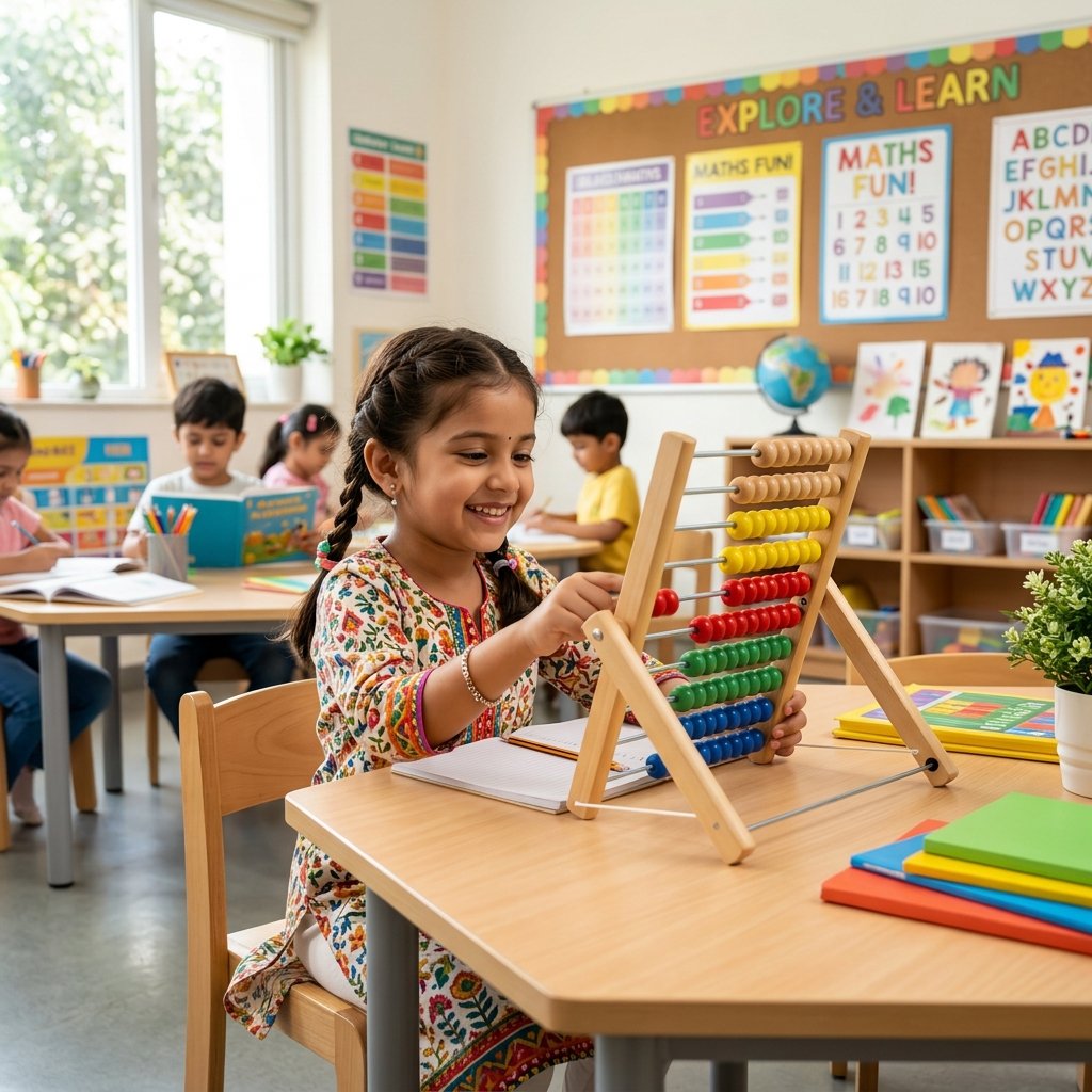 Small batch abacus class with individual attention